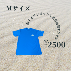 全共千葉県応援Tシャツ_青M